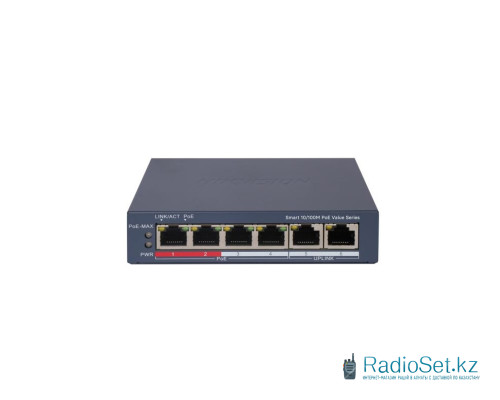 Коммутатор Hikvision DS-3E1106P-EI/M